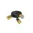 SLV Puri 2.0 Aluminium Spot Black | Suitable for 3x GU10