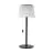 Eglo Table Lamp Scordiano Solar Steel Black 2W 220lm - 830-840-865 CCT | IP44 - USB-C